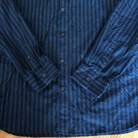 Buy 1 Get 2 Drill Slim fit stretch white large and Alfani blue shirt cotton - Picture 8 of 11